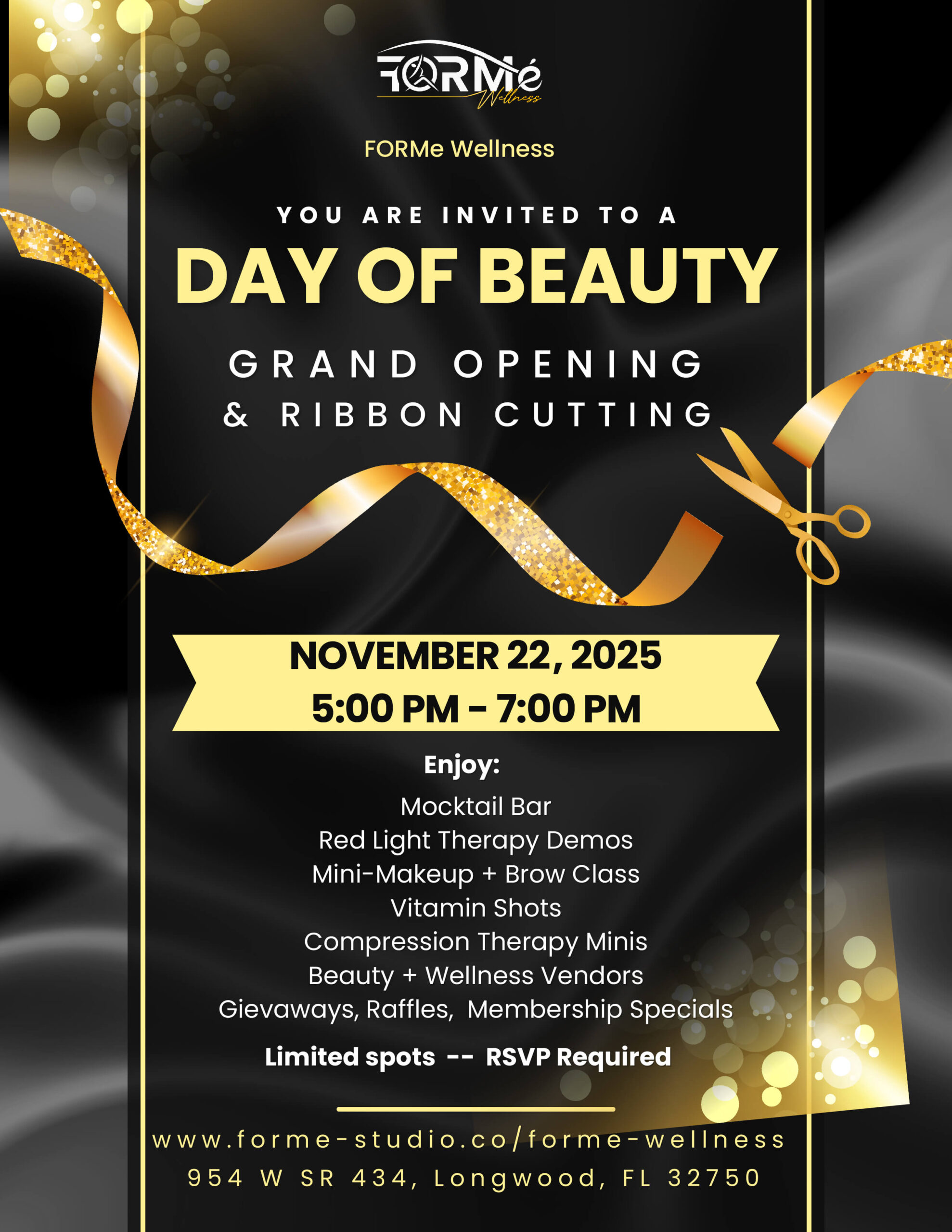 Beauty/wellness grand opening